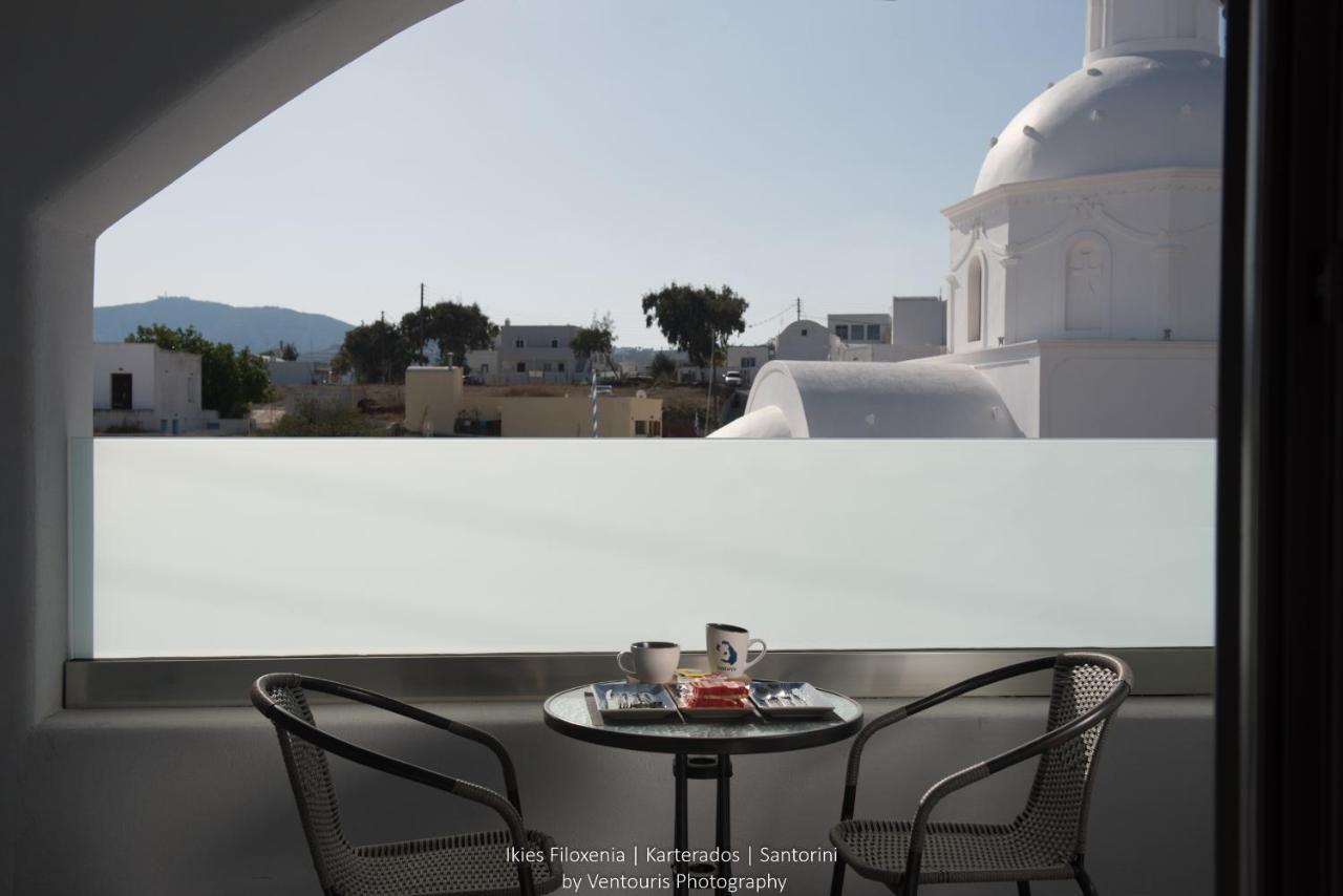 Ikies Santo Filoxenia Apartments كارتيرادوس المظهر الخارجي الصورة