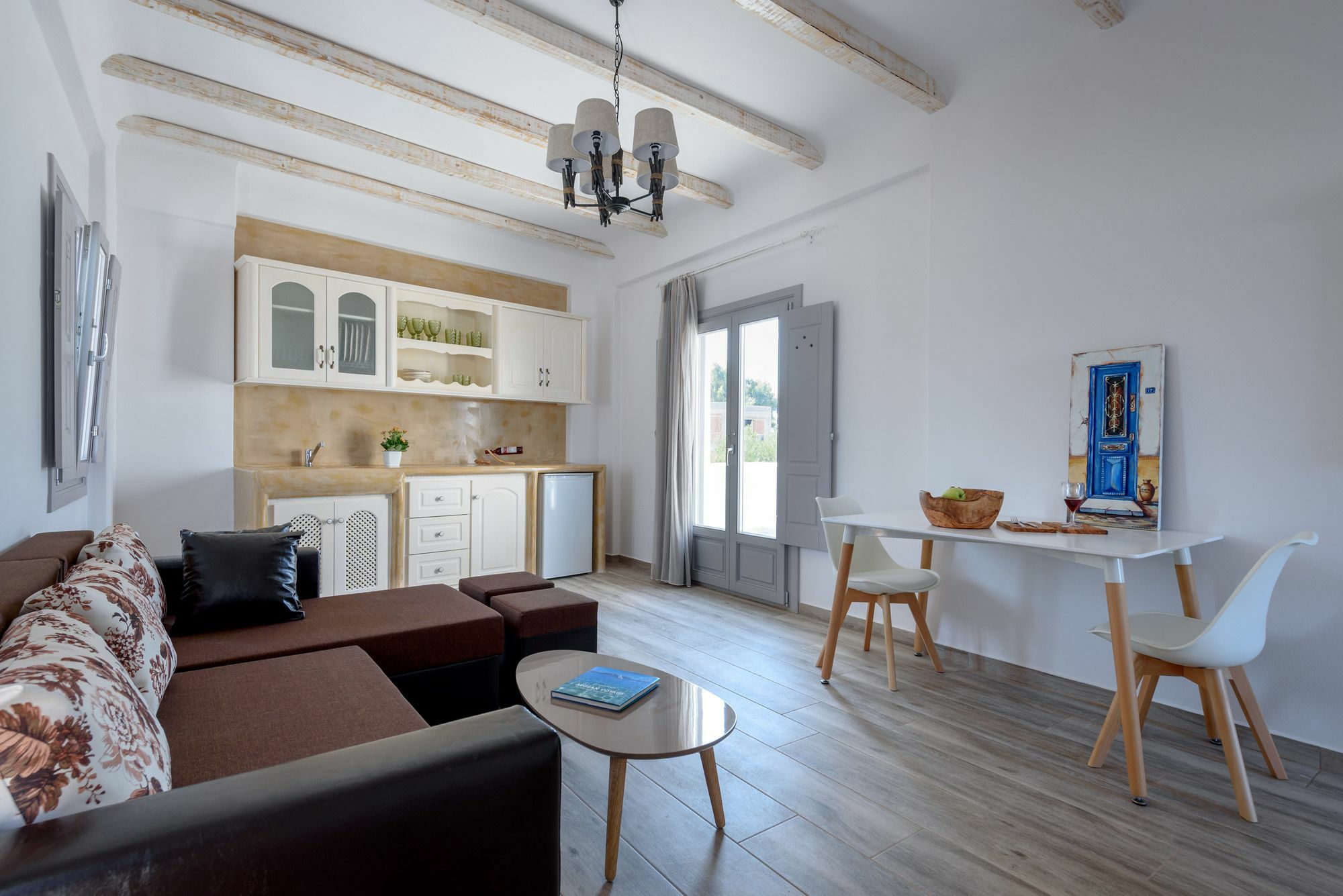 Ikies Santo Filoxenia Apartments كارتيرادوس المظهر الخارجي الصورة