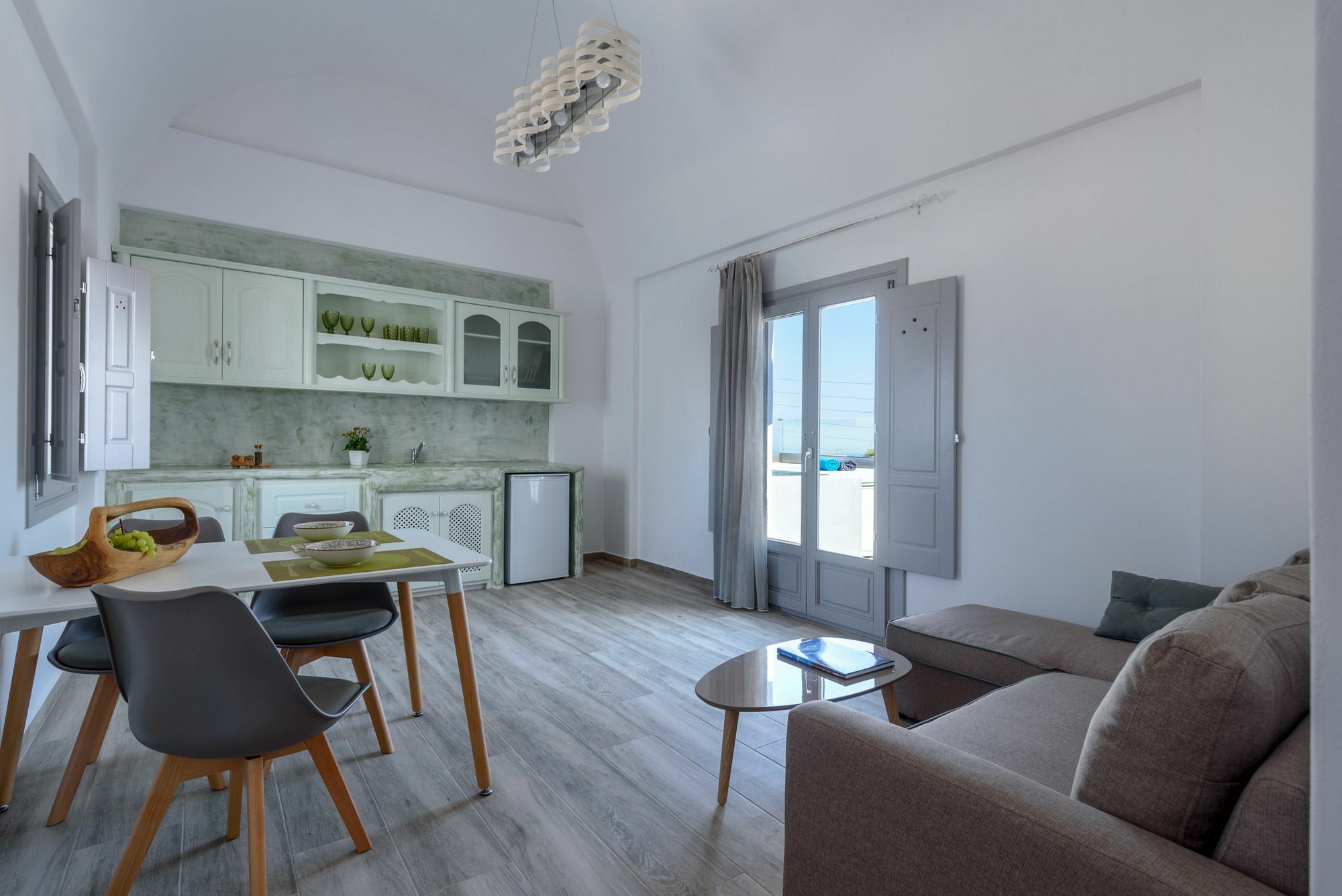 Ikies Santo Filoxenia Apartments كارتيرادوس المظهر الخارجي الصورة