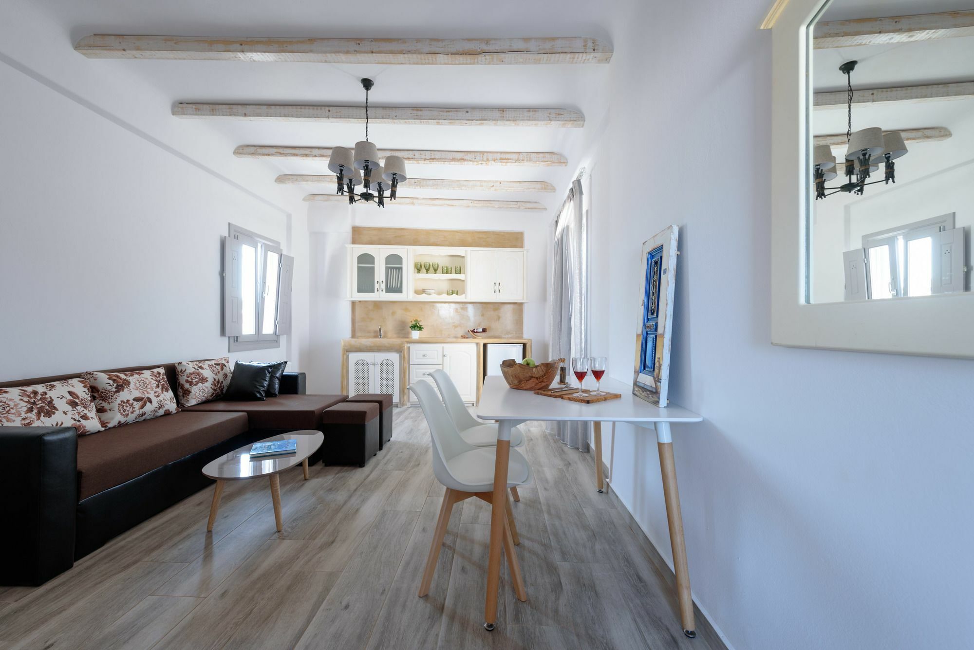 Ikies Santo Filoxenia Apartments كارتيرادوس المظهر الخارجي الصورة