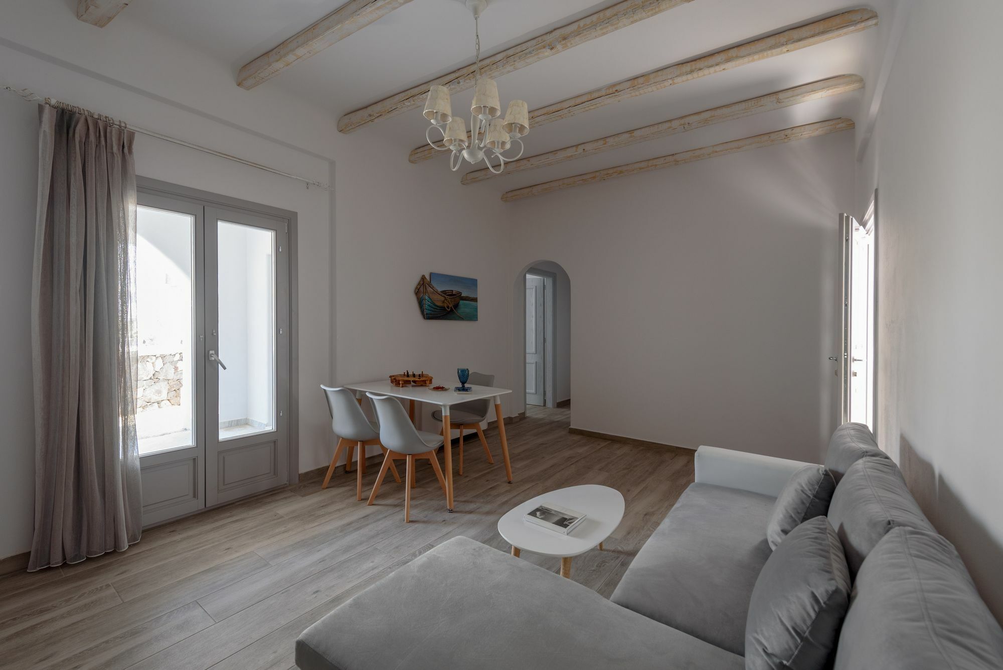 Ikies Santo Filoxenia Apartments كارتيرادوس المظهر الخارجي الصورة