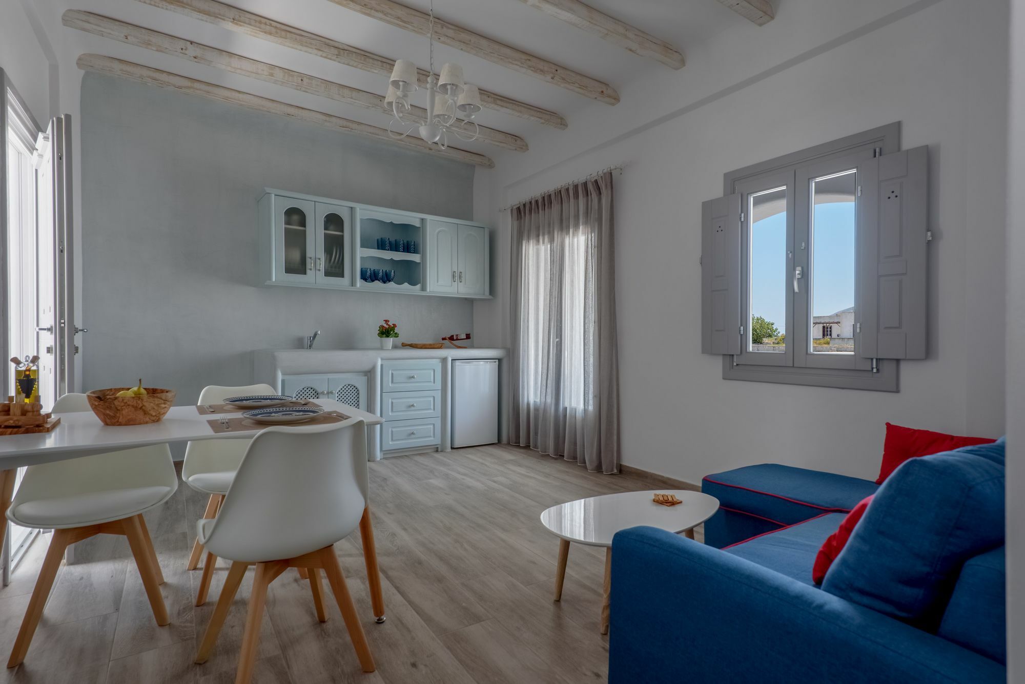 Ikies Santo Filoxenia Apartments كارتيرادوس المظهر الخارجي الصورة